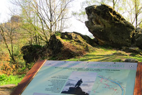 Blick auf den Zirkelstein - Sächsische Schweiz