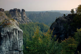 Blick von der Bastei - Sächsische Schweiz