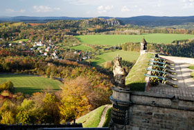 Auf der Festung Königstein - Sächsische Schweiz